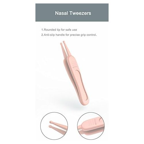  [아마존베스트]A N ARRNEW Baby Nail Kit by ARRNEW | 4-in-1 Baby Grooming Kit with Baby Nail Clippers, Scissor, Nail File & Tweezer | Baby Manicure Kit and Pedicure kit for Newborn, Infant & Toddler (Pink)