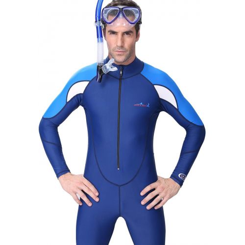  A Point swimsuit A Point Full Body Cover Thin Wetsuit, Lycra UV Protection Dive Skin Suit for Scuba Diving for Men/Women