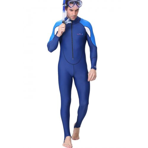  A Point swimsuit A Point Full Body Cover Thin Wetsuit, Lycra UV Protection Dive Skin Suit for Scuba Diving for Men/Women