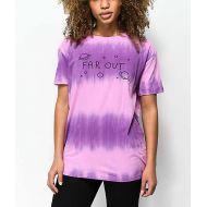 A-LAB A-Lab Shannon Far Out Pink & Blue Tie Dye T-Shirt