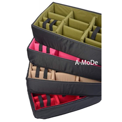  A-MoDe A-Mode Padded Divider Set to fit Pelican1510 HPRC 2550W OD Green(N0 case)