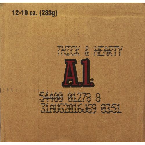  A.1. A1 Thick & Hearty10 oz Bottle(Pack of 12)