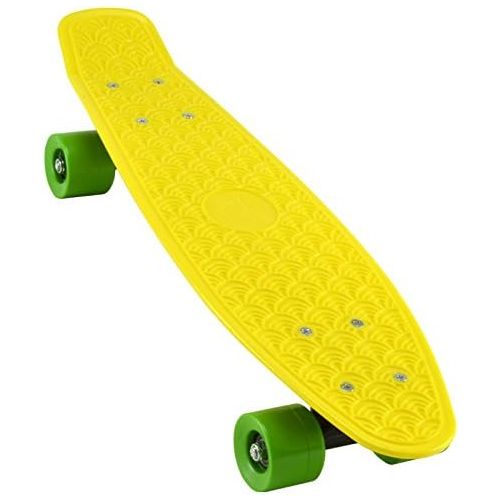  A.I.& E. Skateboard Retro Penny Long-Board Komplett Mini-Cruiser Rollbrett Fun Deck 22