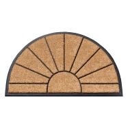 A1 Home Collections First Impression Braxton Rubber and Coir Molded Doormat, 24 Lx 39 H