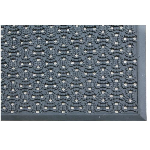  A1 Home Collections A1HCSM06 Multi Utility, Natural Rubber Scraper Commercial/Residential Doormat