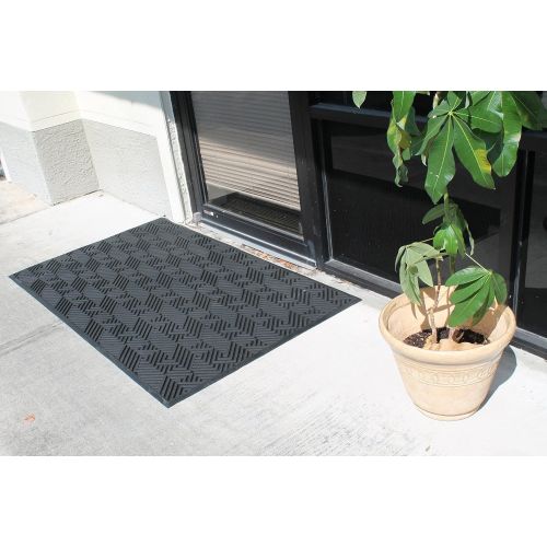  A1 Home Collections A1HCSM10 Maze Design Natural Rubber, Commercial/Residential Scraper Doormat