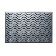 A1 Home Collections A1HCSM03-2 First Impression Wavy 100% Rubber Clean Step Scraper Doormat, 24X36