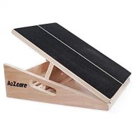 A2ZCARE Wooden Slant Board, Adjustable Wooden Incline Stretch Board with Full Non-Slip Surface,Calf Stretcher, Stretch Board, Side Handles for Physical Therapists. (Slant Board)