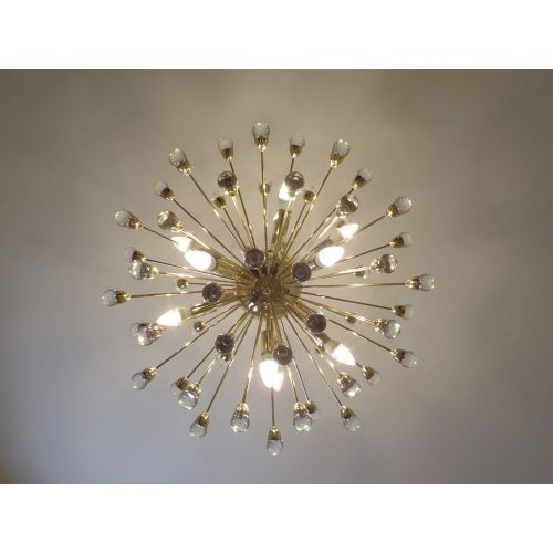  Y Decor 12 Light Gold Finish Chandelier