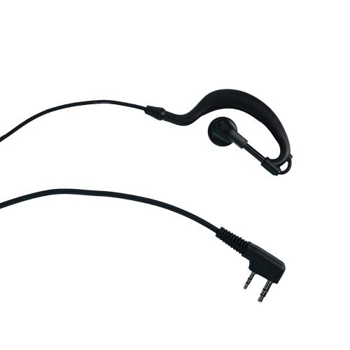  AAA Caroo G Shape Earpiece Headset for Kenwood Puxing Wouxun Baofeng Two Way Radio Walkie Talkie 2 pin Pack of 10