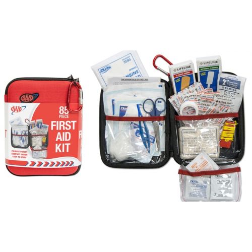  AAA Hard-Shell First-Aid Kit (85- or 121-Piece)