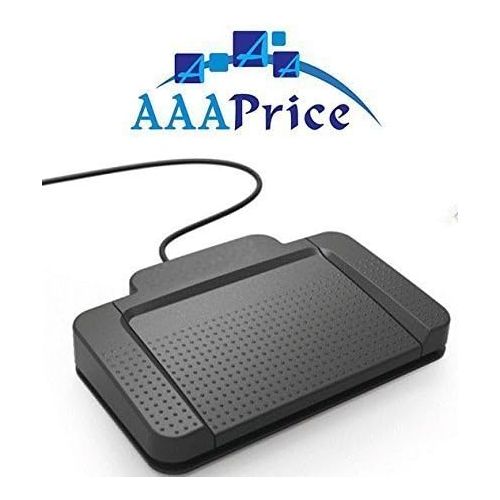  AAAPrice com Inc - Your Digital Dictation Special Digital USB Foot Pedal for Express Scribe Pro Software