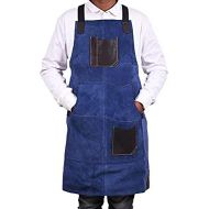 [아마존베스트]Aaron Reserve One Size Fits Utility Apron | Adjustable Cross-Back Straps | Multi-Use Shop Apron With Tool Pockets