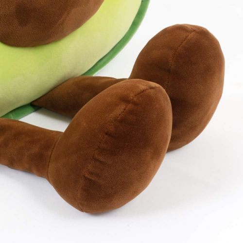  [아마존베스트]Bunbunbunny 16.5 Inch Snuggly Stuffed Avocado Fruit Soft Plush Toy Hugging Pillow Gifts for Kids, Girl, Boy, and Friends Christmas