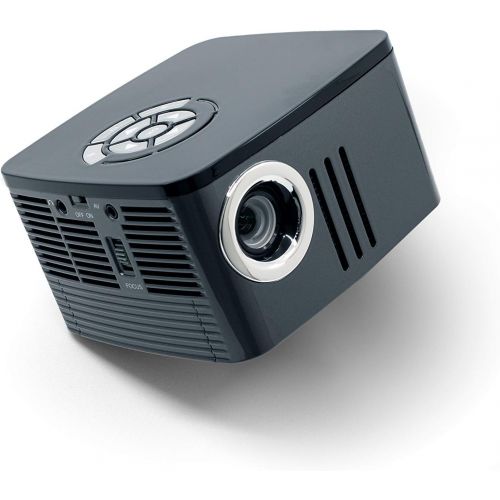  AAXA Technologies AAXA P7 Mini Projector with Battery, Native 1080P Resolution, 30,000 Hours LED Portable Projector, BT 4.0, Onboard Media Player, for Business and Home Theater