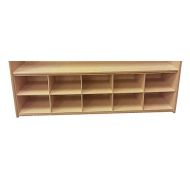 ABC Company Cubby Inserts, Natural Wood Tone, 10 Cubby Inserts