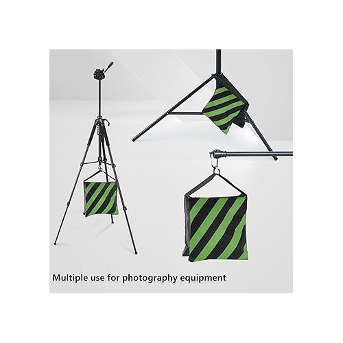  ABCCANOPY Sandbag Photography Weight Bags for Video Stand,4 Packs (Kelly Green)