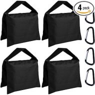 ABCCANOPY Sandbag Photography Weight Bags for Video Stand,4 Packs (Black)