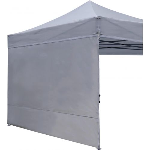  ABCCANOPY Instant Canopy SunWall 10x10 FT, 1 Pack Sidewall Only, Gray