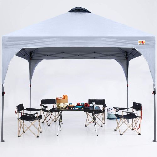  ABCCANOPY Outdoor Pop up Canopy Tent Camping Sun Shelter-Series, White