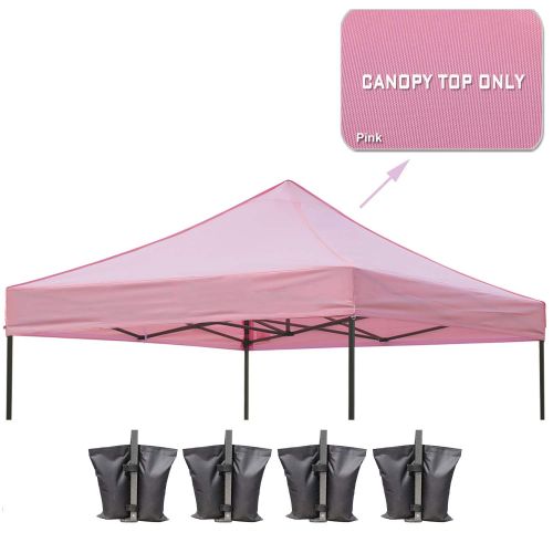  ABCCANOPY Pop Up Canopy Replacement Top Cover 100% Waterproof Choose 18+ Colors, Bonus 4 x Weight Bags