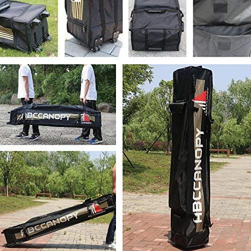  ABCCANOPY Deluxe Pop up Tents with Logo 10x10 Promotional Booth Tents Custom Pop up Tents Bouns 4X Weight Bag