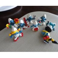 ABGGoodStuff D153) Vintage Smurf Figures