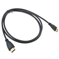 ABLEGRID Mini HDMI to HDMI Cable Cord for GoPro HD Hero 2 1080p Motorsports Helmet Camcorder Camera Audio Video HDTV