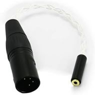 [아마존베스트]Ablet 4 Pin XLR Balanced Male to 2.5mm TRRS Female Balanced Cable Headphone Audio Adapter Compatible with Astell&Kern Layla Rosie Roxanne II AK T8iE MKII