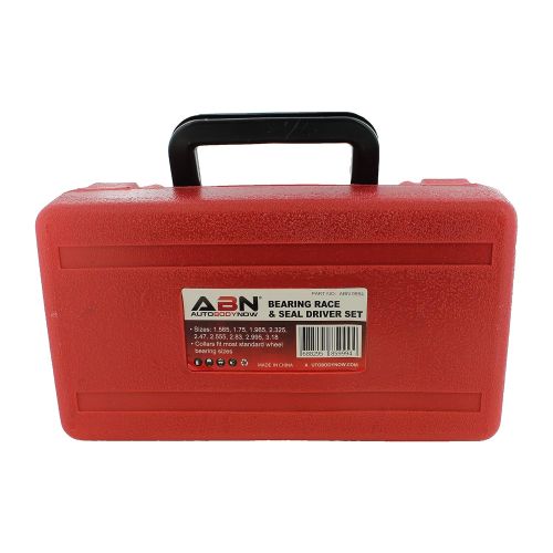  ABN Bearing Race and Seal Bush Driver Set with Carrying Case  Master/Universal Kit for Automotive Wheel Bearings