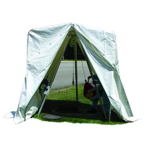  ABN Sellstrom S97260 Outdoor Welding and Confined Space Tent, 6.5 Height, 6.5 Wide, 6.5 Length, PVC Fabric, Universal