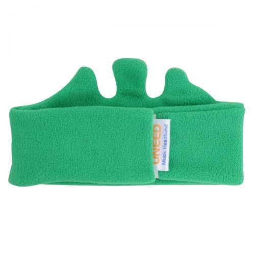  ABOGALE Children Headband Headphone Music Headband, Comfortable Volume-Limited Soft Fleece Headband for Kids(Green Frog)