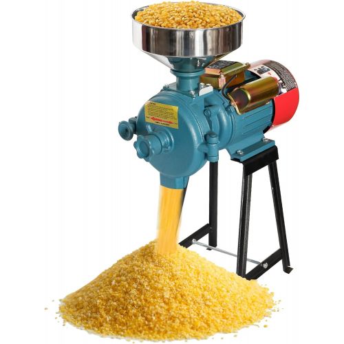  [아마존베스트]ABORON 3000W Electric Mill Grinder W/Switch Box Heavy Duty Commercial Electric Miller Dry Grinder 110V Cereals Corn Grain Coffee Wheat Feed Machine With Funnel