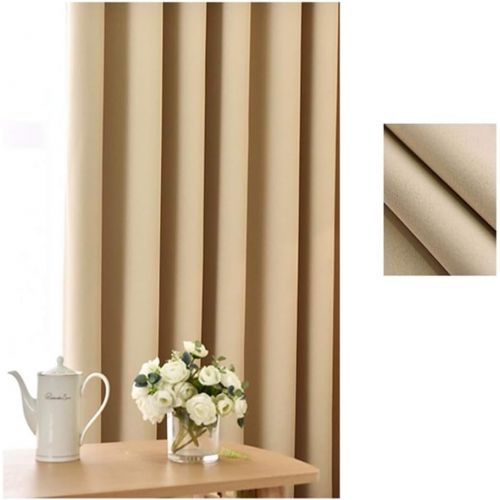  Abreeze Room Darkening Curtains Blackout Curtains Window Treatment Curtains Panel for Bedroom (1 Panel 79 Wide x 79 inch Long, Grey)