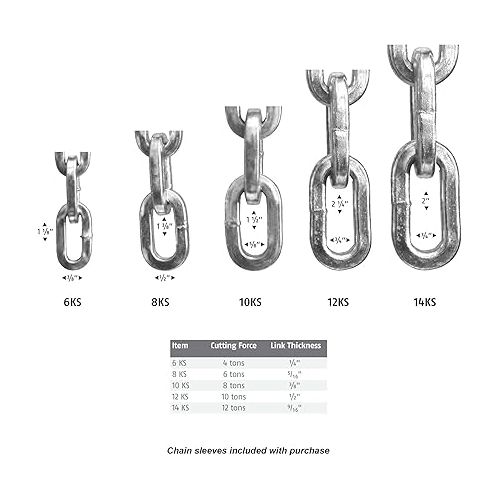  ABUS Hardened Steel 12KS 6 Foot x 1/2