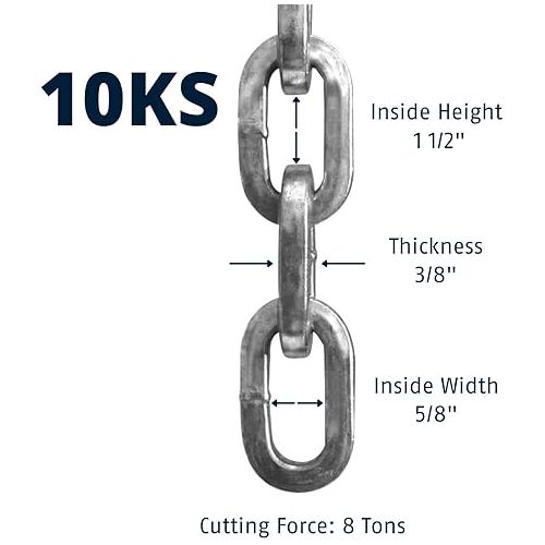  ABUS Hardened Steel 10KS 6 Foot x 3/8