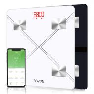 ABYON (2 PCS) Bluetooth Smart Scales Digital Weight and Body Fat Scale - Body Composition Analyzer with...