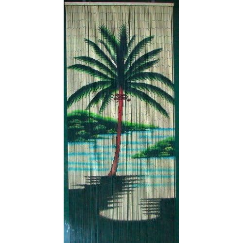  ABeadedCurtain Single Palm Tree Beaded Curtain 125 Strands (+hanging hardware)