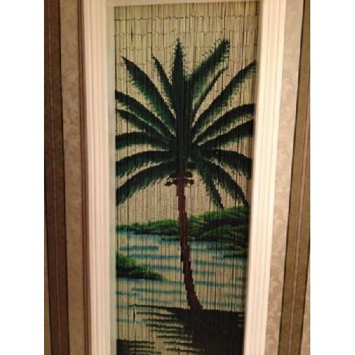  ABeadedCurtain Single Palm Tree Beaded Curtain 125 Strands (+hanging hardware)