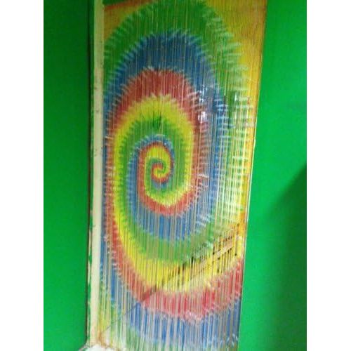  ABeadedCurtain Tie Dye Beaded Curtain 125 Strands (+hanging hardware)