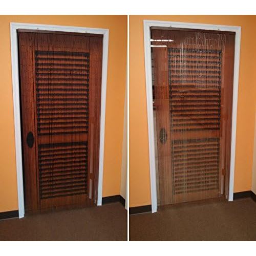  ABeadedCurtain Louver Door Beaded Curtain 125 Strands (+hanging hardware)