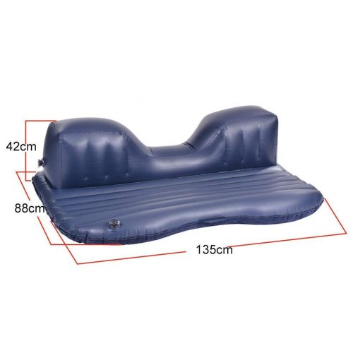  ABlevel Ncient Mattress Air Bed Car Bed, Portable Travel Car Back Seat Sleep Rest Cushion for Car Travel Camping (US Stock)