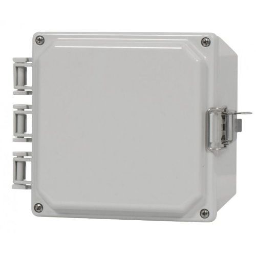  ACDC 6x6x4 in, Hinged Enclosure, Part No. PC-060604-HOLF