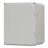 AC/DC 14x12x6 in, Polycarbonate Non-Hinged Junction Box, Part No. PC-141206-JCSB