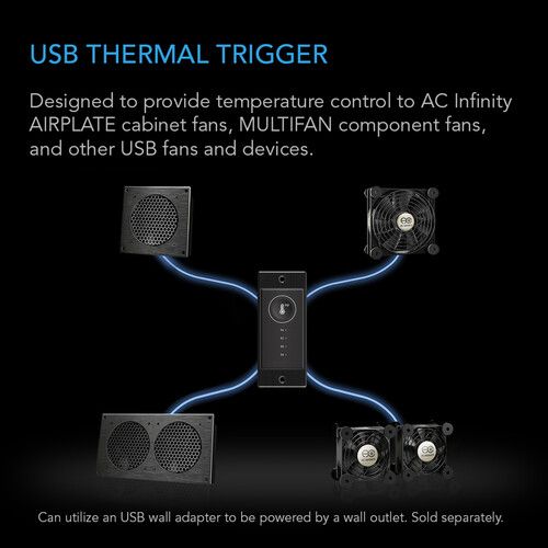  AC Infinity Controller 1 Preset Thermal Trigger