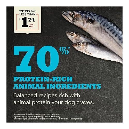  ACANA Highest Protein Dry Dog Food, Wild Atlantic, Fish Recipe, 25lb