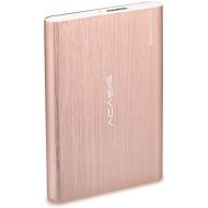 ACASIS 80GB Ultra Slim Portable External Hard Drive USB3.0 Hard Disk 2.5 HDD Storage Devices Compatible for Desktop,Laptop,PS4,Mac,TV,Xbox one (80GB, Gold)