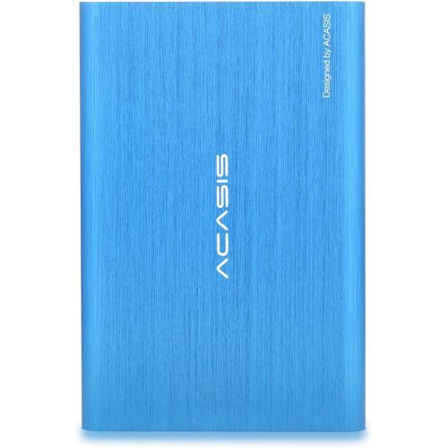  ACASIS 80GB Ultra Slim Portable External Hard Drive USB3.0 Hard Disk 2.5 HDD Storage Devices Compatible for Desktop,Laptop,PS4,Mac,TV,Xbox one (80GB, Blue)