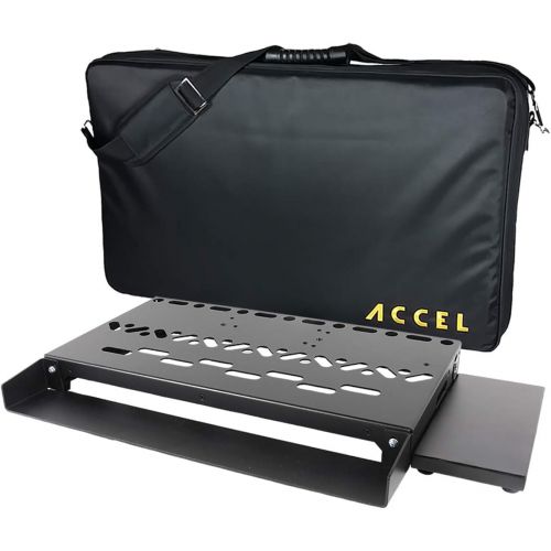  Accel XTA21 Pedal Board, 3 1/2 Deep Switcher Extension & 5 Wide Wha/Volume Extension