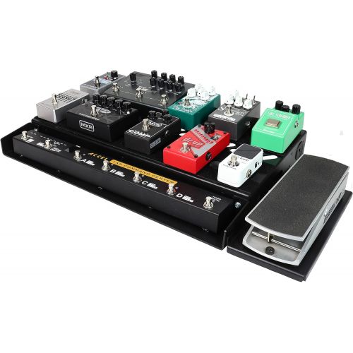  Accel XTA21 Pedal Board, 3 1/2 Deep Switcher Extension & 5 Wide Wha/Volume Extension